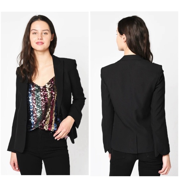 Zadig & Voltaire Jackets & Blazers - Zadig & Voltaire Vedy Spi Blazer Deluxe Black Size 34/XS